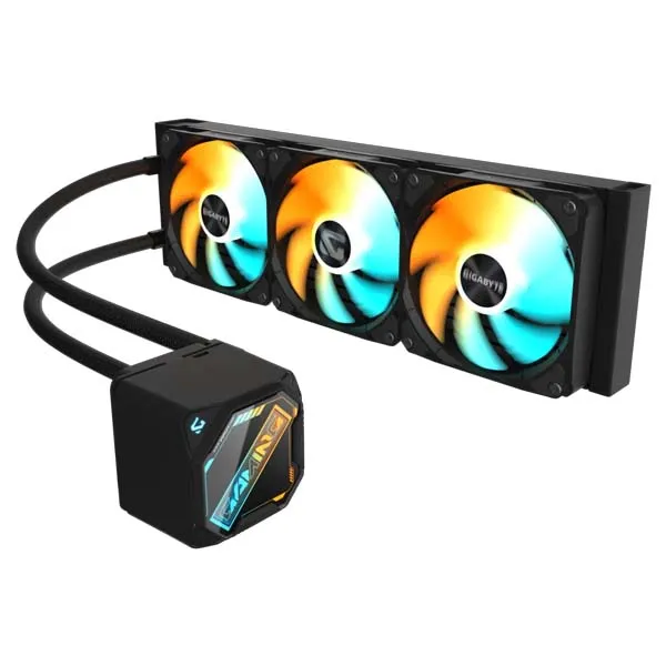 GIGABYTE GAMING 360 ARGB 360mm CPU Liquid Cooler (Black)