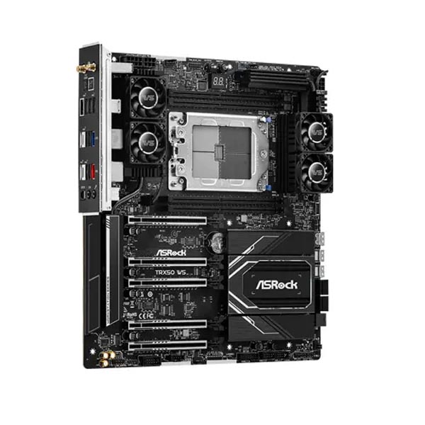 AsRock TRX50 WS Amd Ryzen 7000 Eatx DDR5 sTR5 Threadripper Motherboard