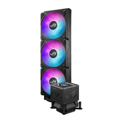 ASUS ROG RYUYJIN III 360 ARGB Extreme All-in-one AIO CPU Liquid Cooler (Black)