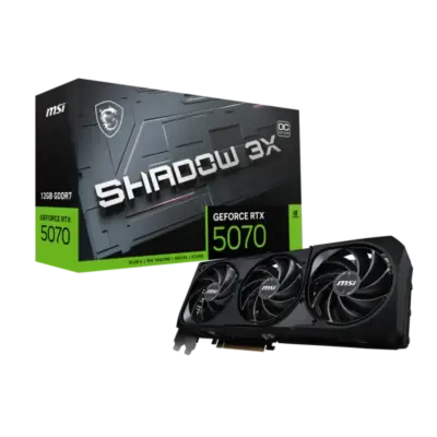 MSI GeForce RTX 5070 Shadow 3X OC 12GB GDDR7 Graphic Card