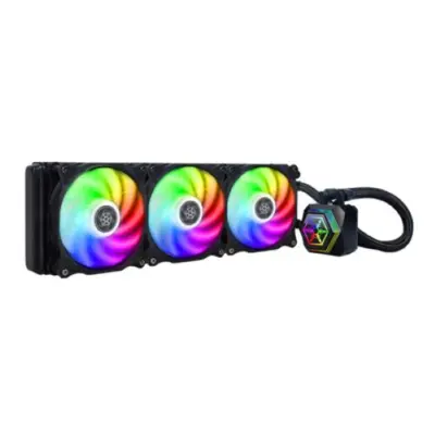 SilverStone PF360 ARGB V2 360mm All-in-One Liquid Cooler Black