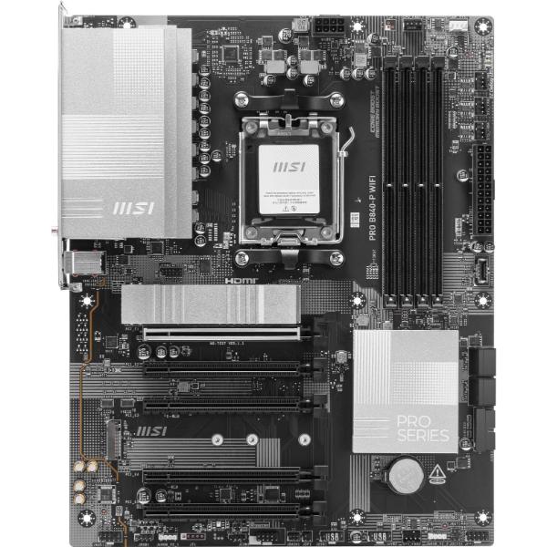 MSI PRO B840-P WiFi 7 AM5 DDR5 ATX Motherboard