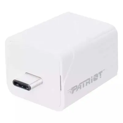 Patriot iLuxe Cube 256GB USB Type-C Flash Drive (PI256GCUW30C,White)