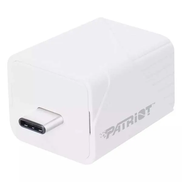 Patriot iLuxe Cube 256GB USB Type-C Flash Drive (PI256GCUW30C,White)