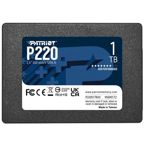Patriot P220 1TB Internal SSD