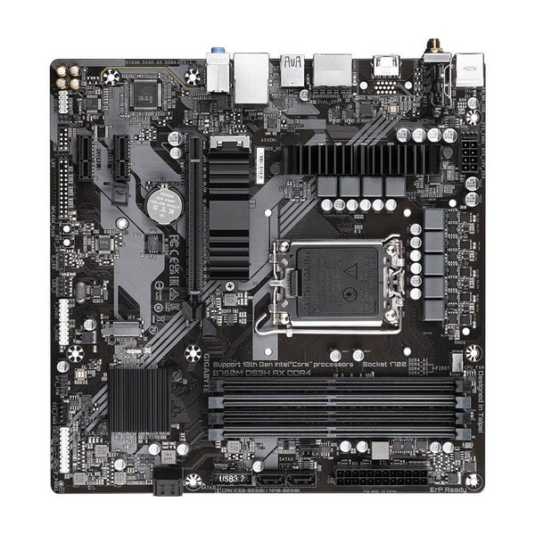 GIGABYTE B760M DS3H AX DDR4 Wi-Fi Intel Motherboard Supports Intel 12th, 13th & 14th Gen Processors