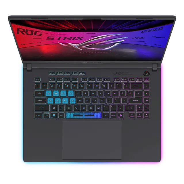 ASUS ROG Strix G16 G615LP-S5022WS Intel Core Ultra 9 Gaming Laptop (32GB, 1TB SSD, Windows 11 Home, 8GB Graphics, 16 inch 240 Hz 2.5K WQXGA IPS Display, NVIDIA GeForce RTX 5070, MS Office Home 2024, Eclipse Gray, 2.65 KG)