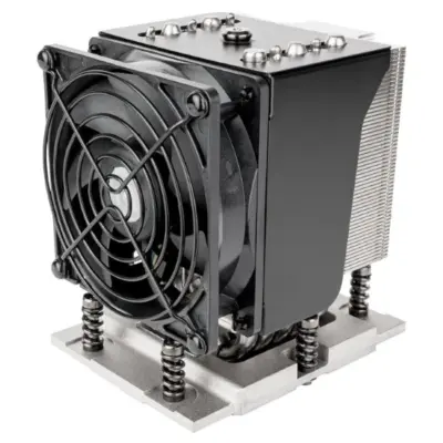 SilverStone XE04-SP5 Black Fan Shroud 4U Server/Workstation CPU Cooler for Socket SP5