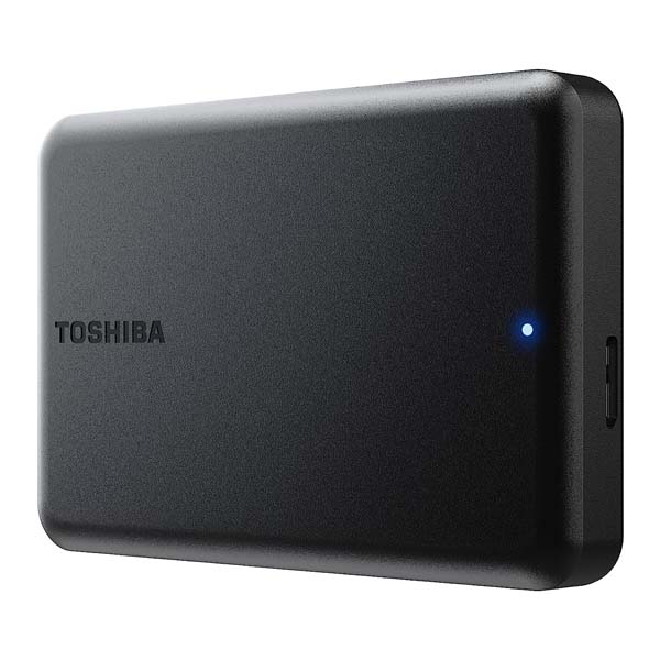 Toshiba Canvio Partner 4TB USB-C Portable Hard Drive (Black)