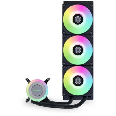 Lian Li GA II Lite 360mm RGB AIO Liquid Cooler Black (G89.GA2L36RB.IN)