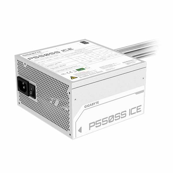 Gigabyte P550SS ICE 80 PLUS Silver Power Supply (White)