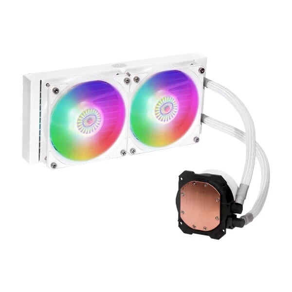 Cooler Master MasterLiquid ML240L ARGB V2 White Edition CPU Liquid Cooler
