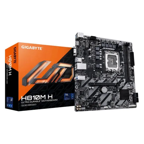GIGABYTE H810M H LGA 1851 Micro ATX Motherboard