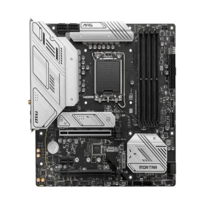 MSI MAG B760M Mortar WIFI Intel Motherboard Supports Intel 12th , 13th & 14th Gen Processors