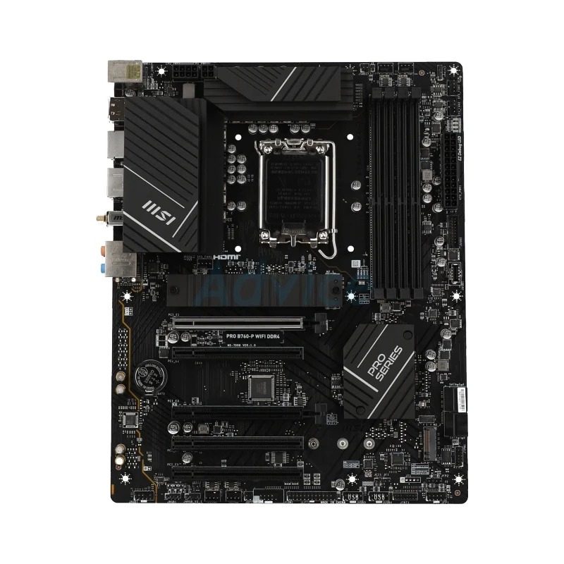 Msi Pro B760-p Wifi Ddr4 Intel Motherboard Supports Intel 12th , 13th & 14th Gen Processors